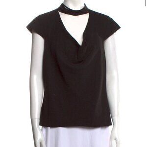 Halston Women's Black Blouse